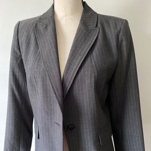 Gray Pinstripe blazer